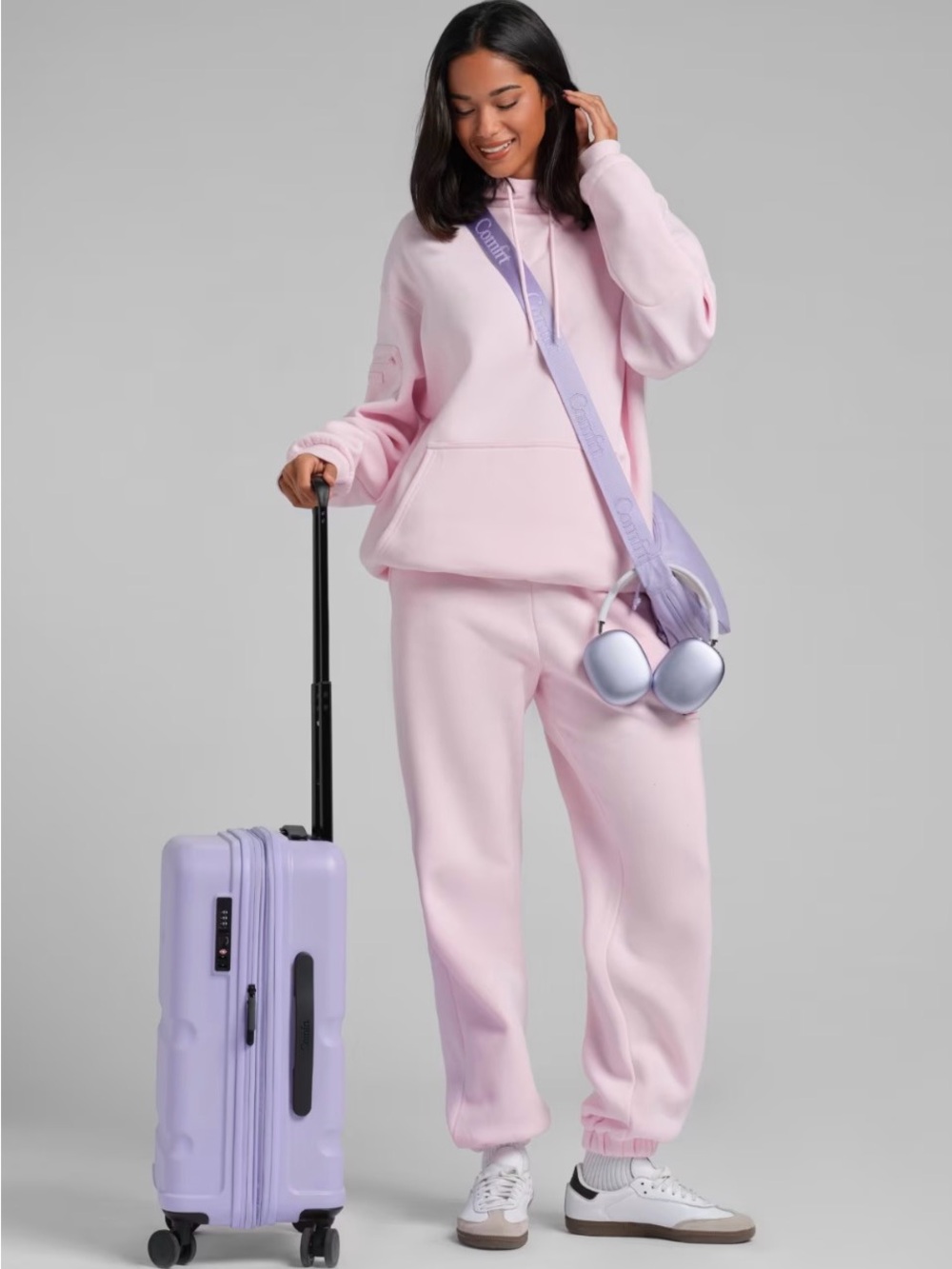 Comfrt Airplane Mode Travel set pants size S hoodie size XS